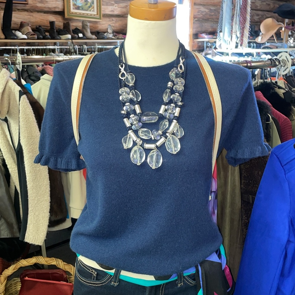 💙NWT Chico’s Lucite Necklace